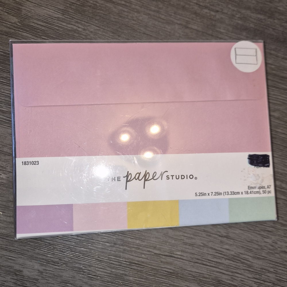 The Paper Studio Pink Envelopes